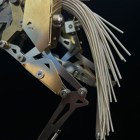 3D Metal Mechanical Horse DIY Assembly Puzzle Kit - VICTMAX