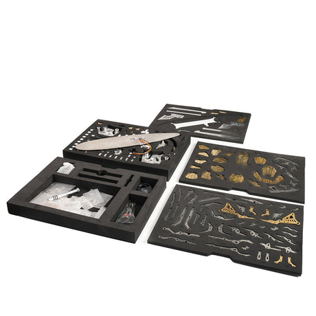 3D Metal Mechanical Horse DIY Assembly Puzzle Kit Package - VICTMAX