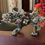 3D Metal Bengal Tiger Model Kit 700PCS DIY Mechanical Animal Assembly - VICTMAX