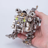 3D Metal Bengal Tiger Model Kit 700PCS DIY Mechanical Animal Assembly - VICTMAX