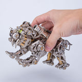 3D Metal Bengal Tiger Model Kit 700PCS DIY Mechanical Animal Assembly - VICTMAX