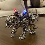 3D Metal Bengal Tiger Model Kit 700PCS DIY Mechanical Animal Assembly - VICTMAX