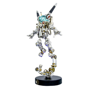3D Metal Aerospace Rabbit Model Kit 500PCS DIY Assembly Sci-Fi Mechanical Sculpture - VICTMAX