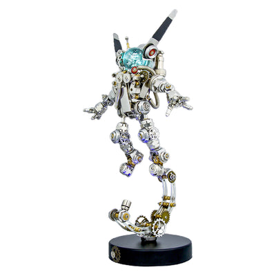 3D Metal Aerospace Rabbit Model Kit 500PCS DIY Assembly Sci-Fi Mechanical Sculpture - VICTMAX