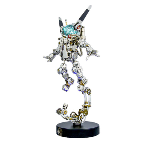3D Metal Aerospace Rabbit Model Kit 500PCS DIY Assembly Sci-Fi Mechanical Sculpture - VICTMAX
