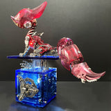 3D Metal Fox Mechanical Model Kit with LED Lights 339PCS DIY Assembly - VICTMAX