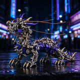 Steampunk Qilin Mythical Creature Metal Puzzle Assembly Kit - VICTMAX