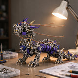 Steampunk Qilin Mythical Creature Metal Puzzle Assembly Kit - VICTMAX