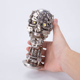 3D Metal Skeleton Model Kit 200PCS DIY Assembly Stainless Steel Sculpture - VICTMAX