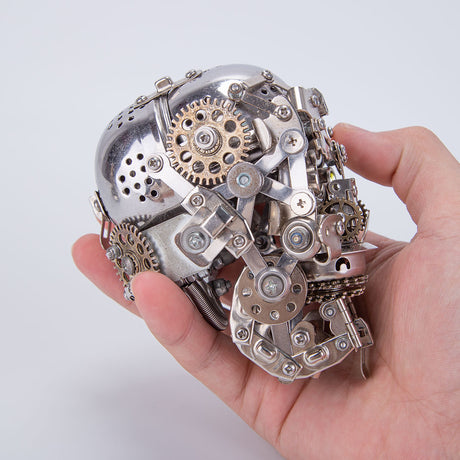 3D Metal Skeleton Model Kit 200PCS DIY Assembly Stainless Steel Sculpture - VICTMAX