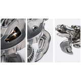 Metal Puzzle Mechanical Turtle Model Kit, 200+PCS Steampunk DIY Assembly Sculpture with Visible Gears and LED Display Base - VICTMAX
