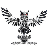 Metal Puzzle Dynamic Mechanical Owl DIY Assembly Kit 700+PCS