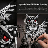 Metal Puzzle Dynamic Mechanical Owl DIY Assembly Kit 700+PCS