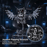 Metal Puzzle Dynamic Mechanical Owl DIY Assembly Kit 700+PCS