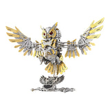 Metal Puzzle Dynamic Mechanical Owl DIY Assembly Kit 700+PCS