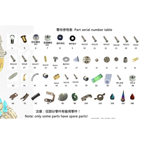Realistic Mechanical King Cobra Metal Snake Model Kit DIY 1000+PCS Victmax