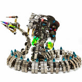 Realistic Mechanical King Cobra Metal Snake Model Kit DIY 1000+PCS Victmax