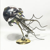 Steampunk Mechanical Jellyfish Metal Model Kit 800+PCS DIY Assembly Industrial Desk Sculpture Art Display VICTMAX