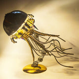 Steampunk Mechanical Jellyfish Metal Model Kit 800+PCS DIY Assembly Industrial Desk Sculpture Art Display VICTMAX