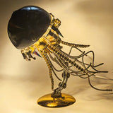Steampunk Mechanical Jellyfish Metal Model Kit 800+PCS DIY Assembly Industrial Desk Sculpture Art Display VICTMAX