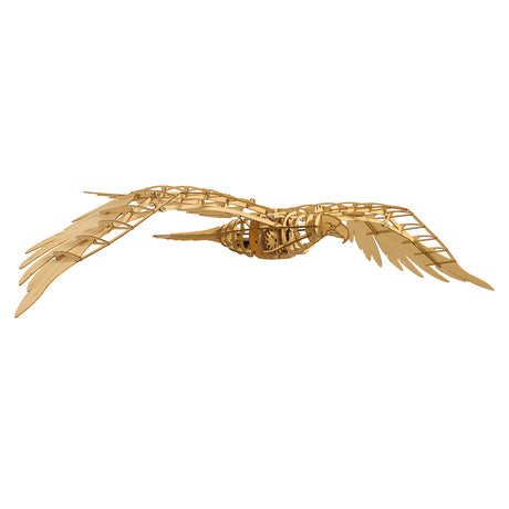 Wooden Mechanical Eagle Model Kit 1138mm Wingspan DIY Assembly Bird - VICTMAX