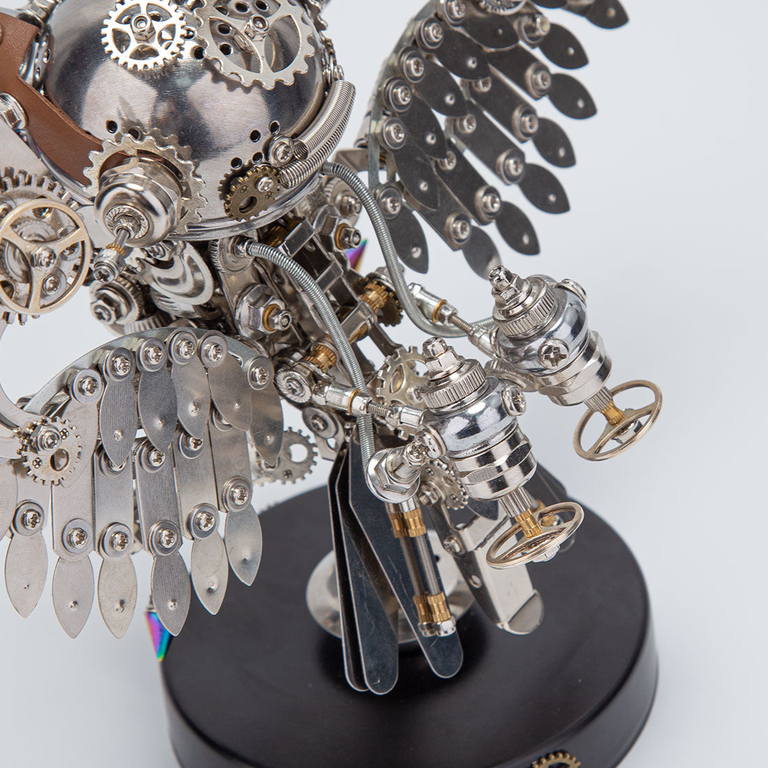 Metal Puzzle Mechanical Nocturnal Owl Animal Assembly Model Kit (700+PCS)