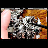 Metal Puzzle Mechanical Nocturnal Owl Animal Assembly Model Kit (700+PCS)