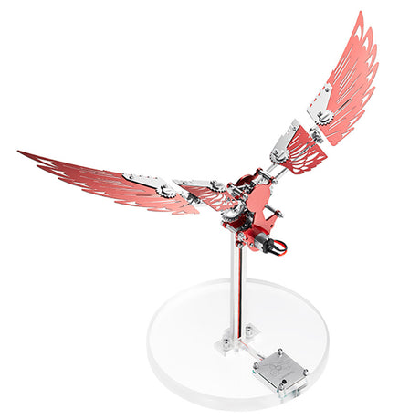 Metal Puzzle Steampunk Mechanical Ornithopter Assembly Model Kit - VICTMAX