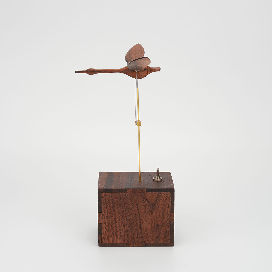 Mechanical Wooden Flying Swan Music Box Bionic Marine Biological Dynamic Model - VICTMAX