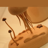 Mechanical Wooden Jellyfish Bionic Marine Biological Dynamic Model, Desktop Relaxation Decor - VICTMAX