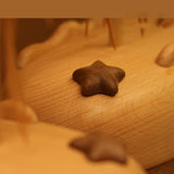 Mechanical Wooden Jellyfish Bionic Marine Biological Dynamic Model, Desktop Relaxation Decor - VICTMAX