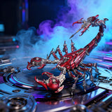 metal puzzle mechanical scorpion articulated diy assembly model - victmax
