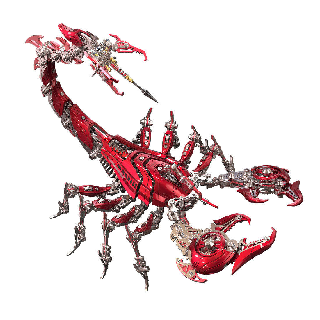 metal puzzle mechanical scorpion articulated diy assembly model - victmax