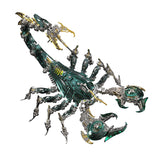 metal puzzle mechanical scorpion articulated diy assembly model - victmax