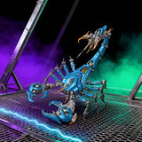 metal puzzle mechanical scorpion articulated diy assembly model - victmax
