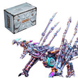3D metal intelligential dragon model kit LED mechanical dragon sculpture display - VICTMAX