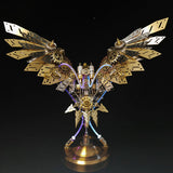 3d metal mechanical eagle model kit led display sculpture - VICTMAX
