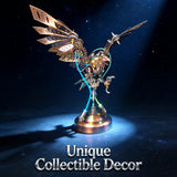 3d metal mechanical eagle model kit led display sculpture - VICTMAX
