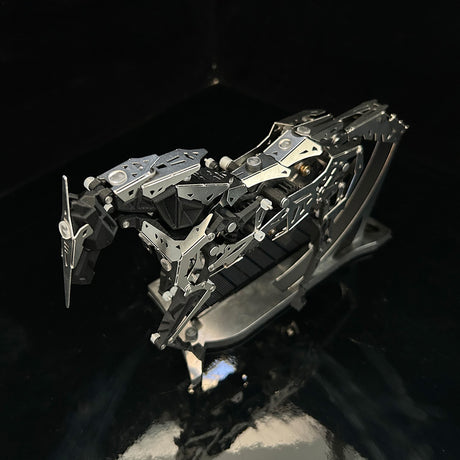 solar powered mechanical horse metal automaton model industrial desk display - victmax