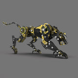 3D full metal mechanical leopard model kit collectible desk display - VICTMAX