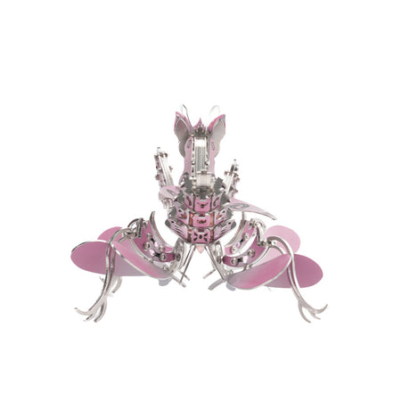 3D metal orchid mantis model kit mechanical insect display sculpture - VICTMAX