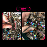 3D metal punk mechanical dragon model kit 2030+PCS fantasy creature assembly sculpture display - VICTMAX