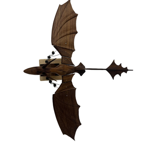wooden western mythical creature dragon automaton model stress-relief  -decor - victmax