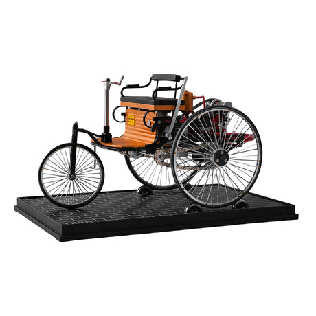 world's 1st three-wheel automobile model, build your own metal car diy assembly kit  - VICTMAX
